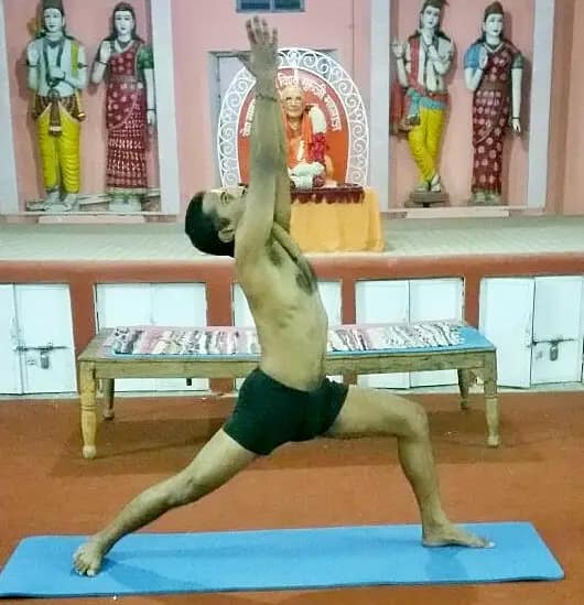 virabhadrasana